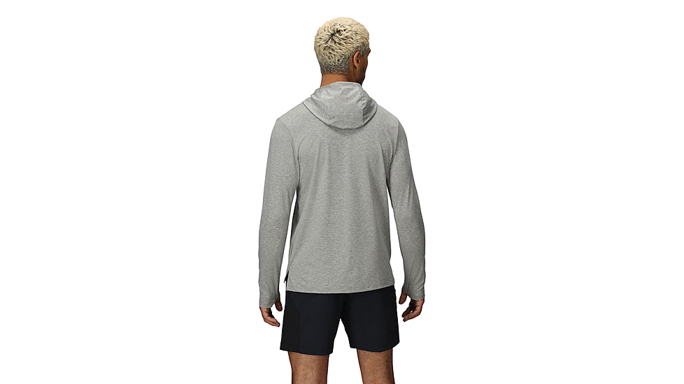 Outdoor Research ActiveIce Spectrum Sun Hoodie - Mens, Grey Heather, Medium, 3223761050-M