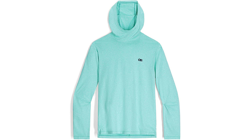 Outdoor Research ActiveIce Spectrum Sun Hoodie - Mens, Maldives Heather, Small, 3223762901006