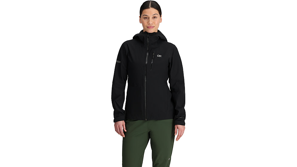 Outdoor Research Aspire 3L Jacket - Womens, Black, XS, 3221070001005