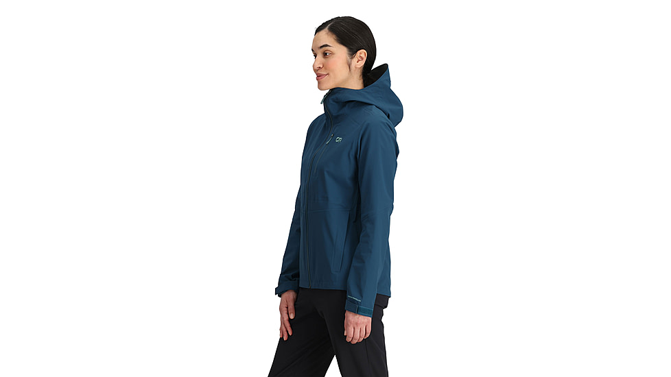 Outdoor Research Aspire 3L Jacket - Womens, Harbor, Large, 3221072447008