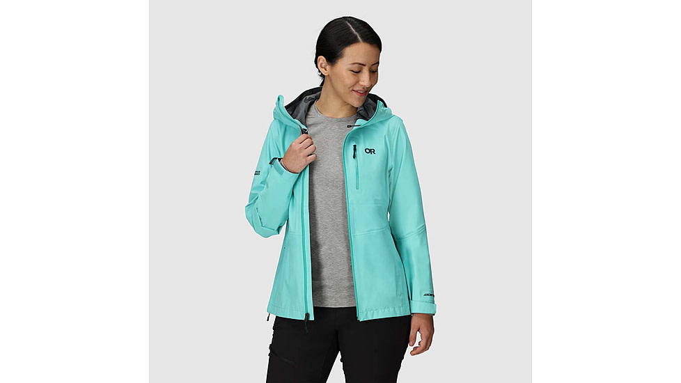 Outdoor Research Aspire 3L Jacket - Womens, Maldives, Medium, 3221072856007