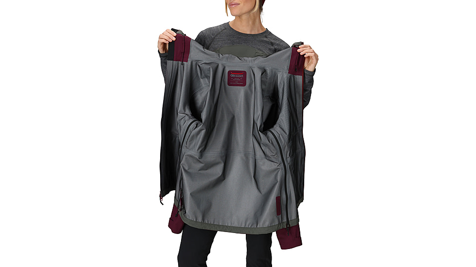 Outdoor Research Aspire 3L Jacket - Womens, Winterberry, Large, 3221072939008