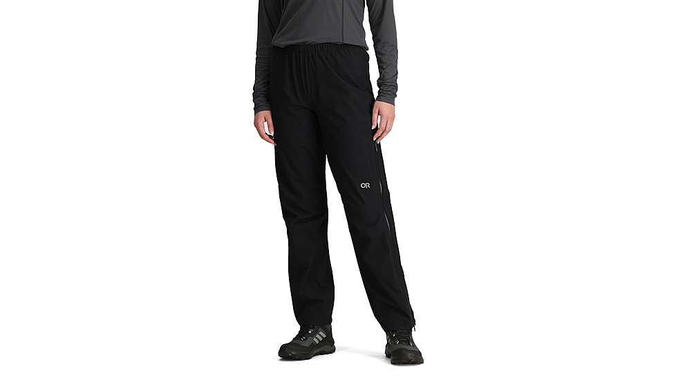 Outdoor Research Aspire 3L Pants - Womens, Black, Large, Regular, 3221090001-L-Reg
