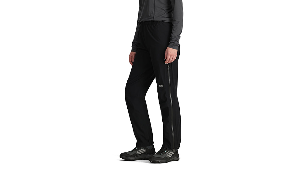 Outdoor Research Aspire 3L Pants - Womens, Black, Large, Regular, 3221090001-L-Reg