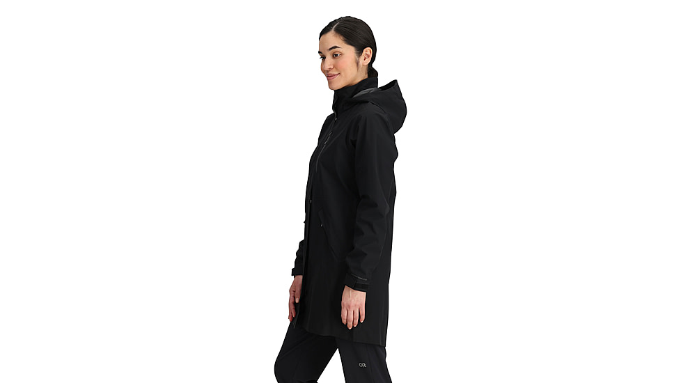 Outdoor Research Aspire 3L Trench - Womens, Black, Extra Large, 3221100001-XL