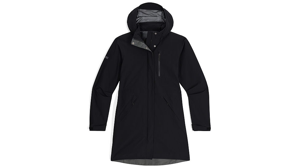 Outdoor Research Aspire 3L Trench - Womens, Black, Extra Large, 3221100001-XL