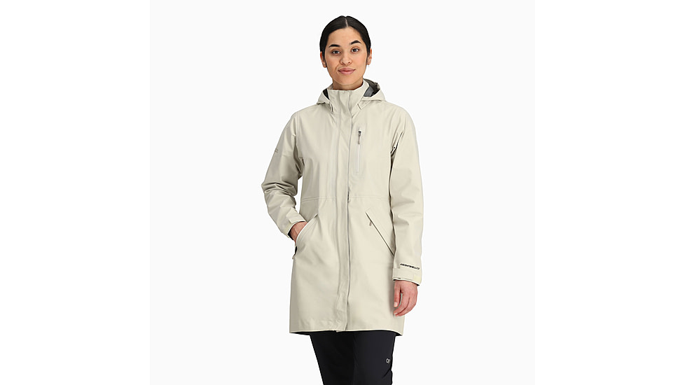 Outdoor Research Aspire 3L Trench - Womens, Oyster, Extra Small, 3221102652005