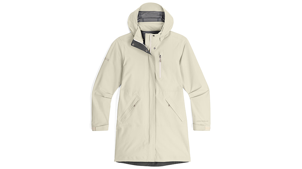 Outdoor Research Aspire 3L Trench - Womens, Oyster, Extra Small, 3221102652005