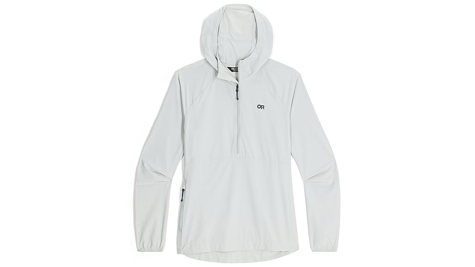 Outdoor Research Astroman Air Sun Hoodie - Womens, Pebble, Small, 3008561569006