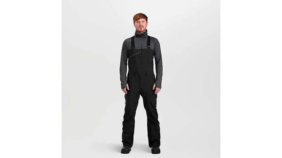 Outdoor Research Carbide Bibs - Mens, Solid Black, 3XL, 2775641677-XXXL
