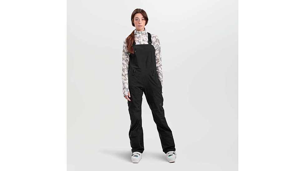 Outdoor Research Carbide Bibs - Womens, Solid Black, Medium, 2775821677007