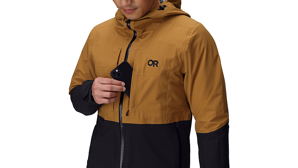 Outdoor Research Carbide Jacket - Mens, Bronze/Black, Small, 2775632519006