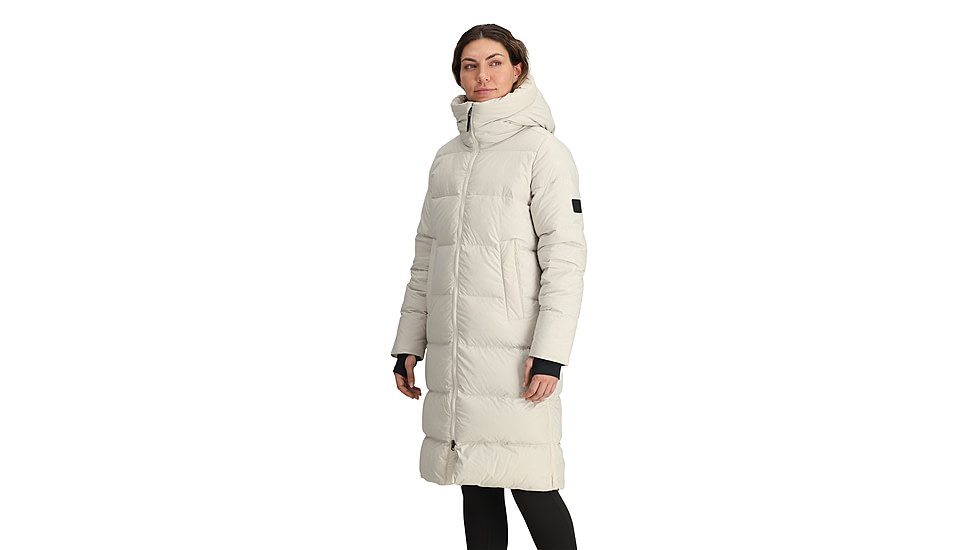Outdoor Research Coze Down Parka - Womens, Oyster, Extra Small, 2775892652005
