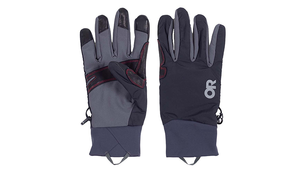 Outdoor Research Deviator Gloves, Black, Large, 3005470001008