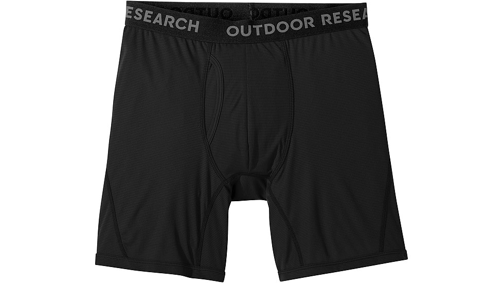Outdoor Research Echo Boxer Briefs - Mens, Black, 2XL, 2876300001010