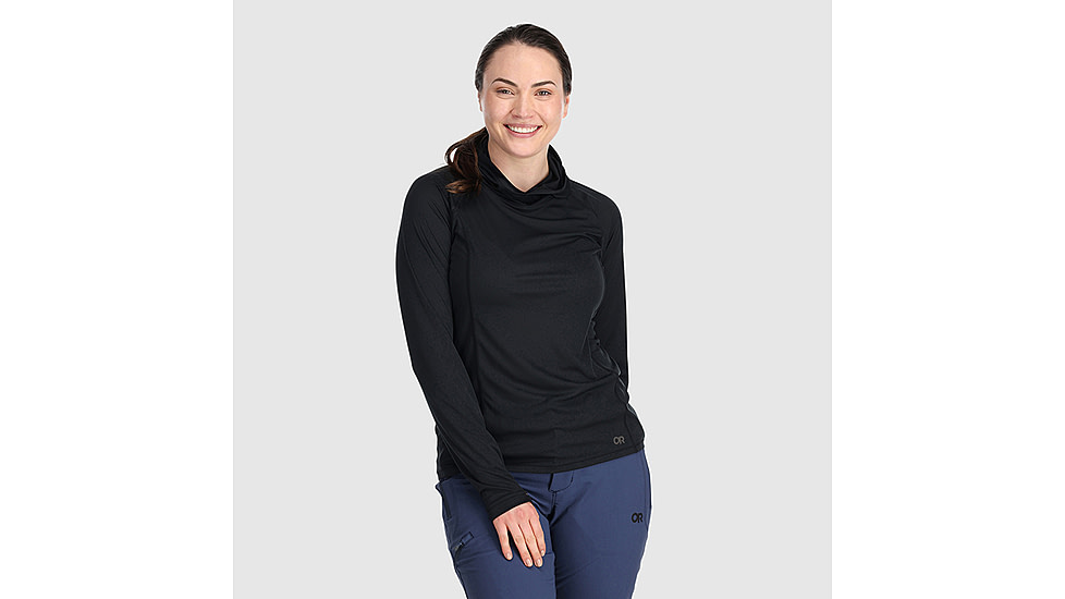 Outdoor Research Echo Hoodie - Womens, Black, S, 2876550001006