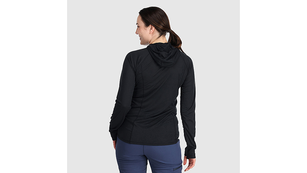 Outdoor Research Echo Hoodie - Womens, Black, S, 2876550001006