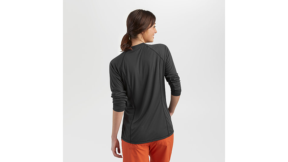 Outdoor Research Echo Long Sleeve Tee - Womens, Storm, 2XL, 2876571288010