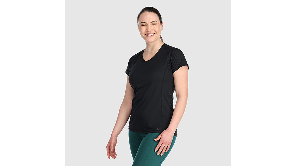 Outdoor Research Echo T-Shirt - Womens, Black, S, 2876580001006