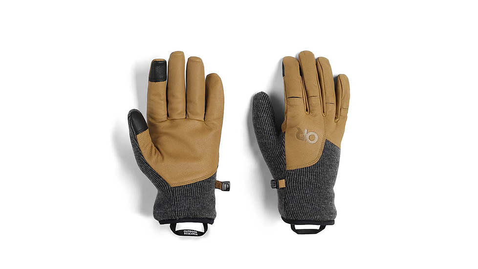 Outdoor Research Flurry Driving Gloves - Mens, Charcoal, Small, 3005530890006