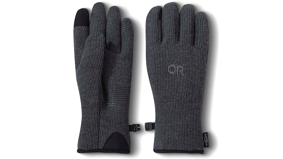 Outdoor Research Flurry Sensor Gloves - Mens, Charcoal, Extra Large, 2448870890009