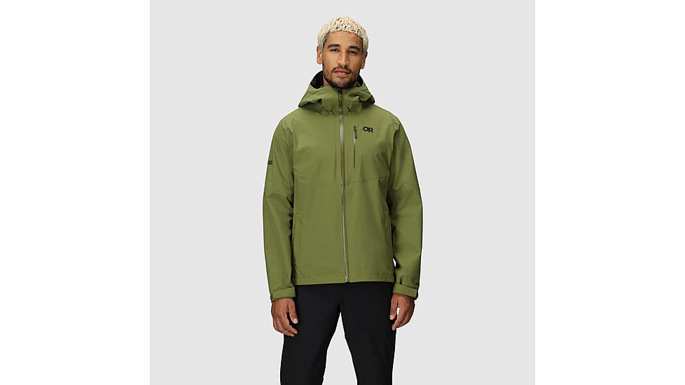Outdoor Research Foray 3L Jacket - Mens, Green, Extra Large, 3220880737009