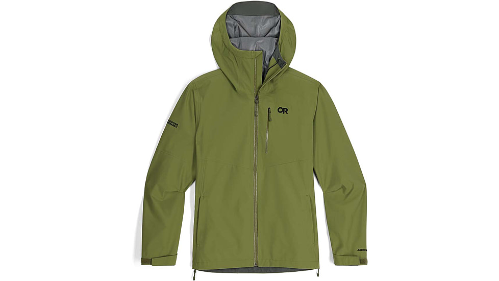 Outdoor Research Foray 3L Jacket - Mens, Green, Extra Large, 3220880737009