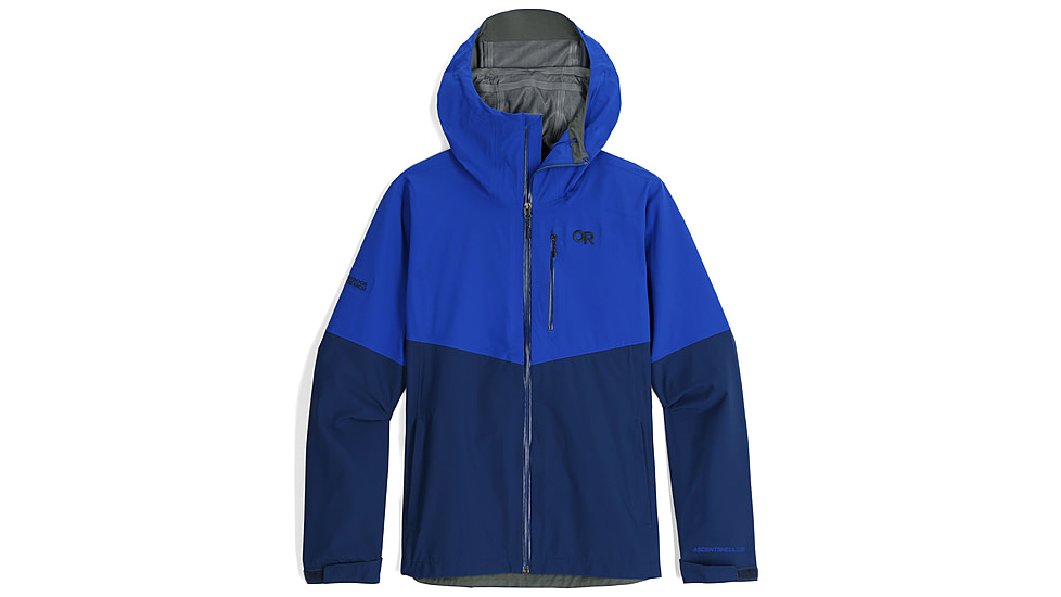 Outdoor Research Foray 3L Jacket - Mens, Topaz/Cenote, Large, 3220882737-L