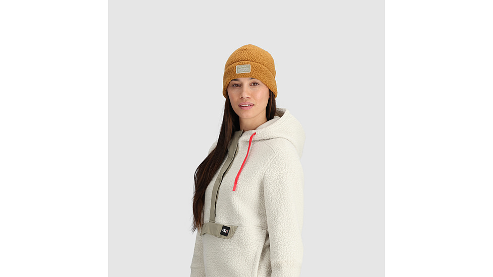 Outdoor Research Grayland Fleece Beanie, Bronze, L/XL, 3220382442016
