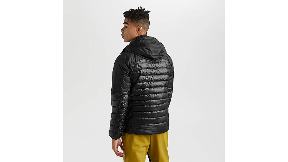 Outdoor Research Helium Down Hoodie - Mens, Black, 3XL, 2775720001-XXXL