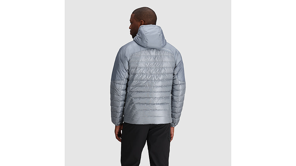 Outdoor Research Helium Down Hoodie - Mens, Slate, Small, 2775720930006