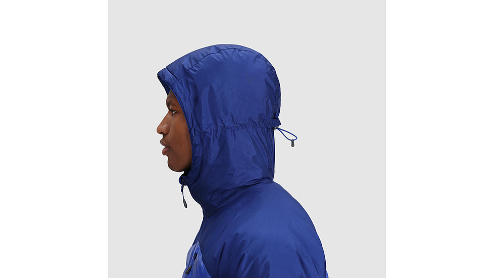 Outdoor Research Helium Down Hoodie - Mens, Topaz/Galaxy, Medium, 2775722568007