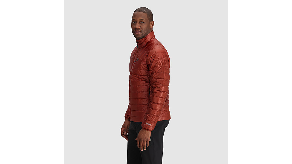 Outdoor Research Helium Down Jacket - Mens, Brick, Large, 2775730465008