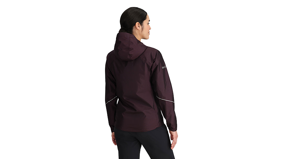 Outdoor Research Helium Rain Jacket - Womens, Amethyst, Extra Large, 3224050307009