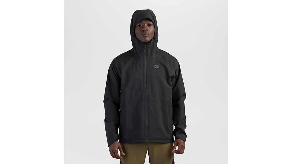 Outdoor Research Motive AscentShell Jacket - Mens, Black, S, 2799860001006