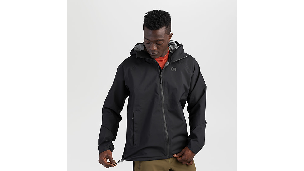 Outdoor Research Motive AscentShell Jacket - Mens, Black, S, 2799860001006