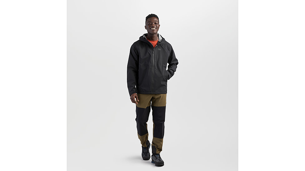 Outdoor Research Motive AscentShell Jacket - Mens, Black, S, 2799860001006