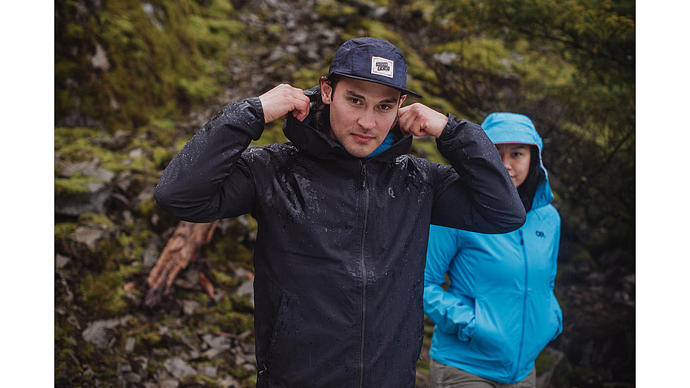 Outdoor Research Motive AscentShell Jacket - Mens, Black, S, 2799860001006