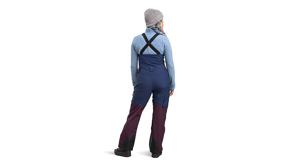 Outdoor Research MT Baker Storm Bibs - Womens, Elk/Naval Blue, Extra Small, 2832102053005