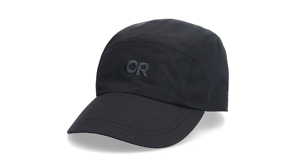 Outdoor Research Seattle Rain Cap, Solid Black, One Size, 2813071677-1 size