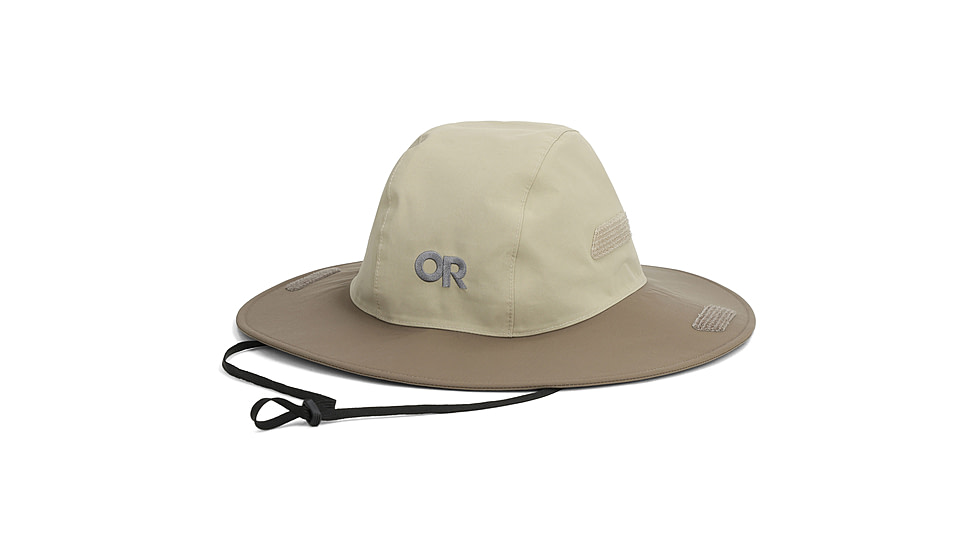 Outdoor Research Seattle Rain Hat, Pro Khaki/Morel, Small, 3222902868-S