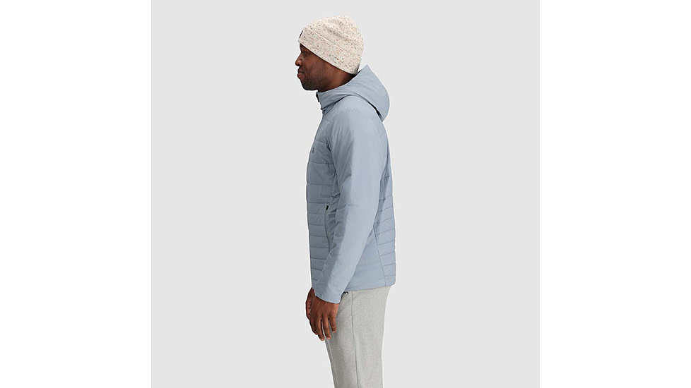 Outdoor Research Shadow Insulated Hoodie - Mens, Slate, Extra Large, 2831850930009