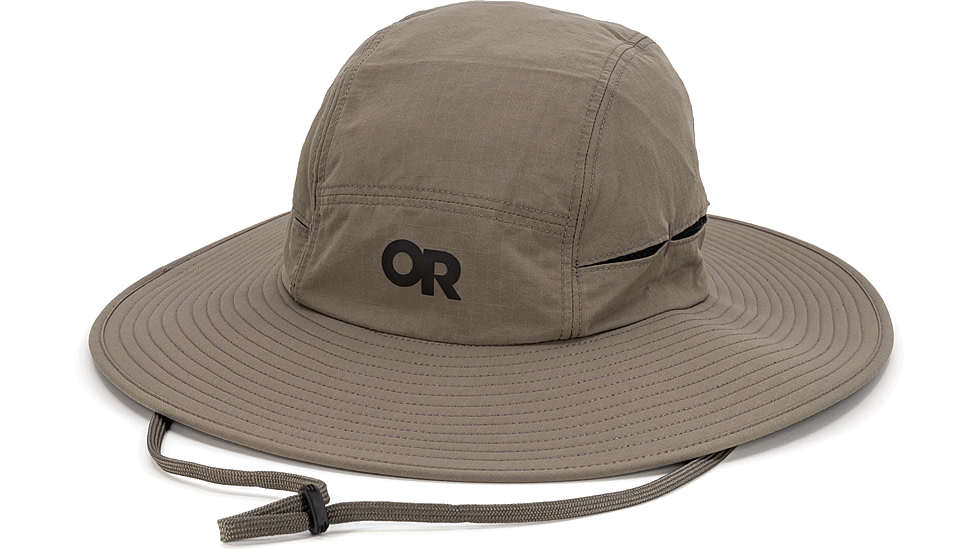 Outdoor Research Sunbriolet Sun Hat, Gravel, Small, 3226492998006