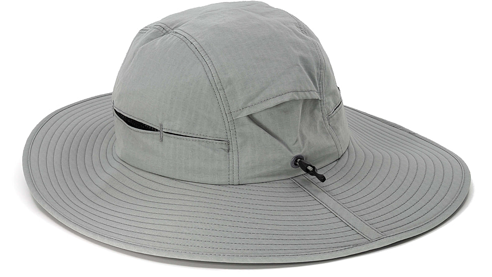Outdoor Research Sunbriolet Sun Hat, Light Pewter, Medium, 3226491564007