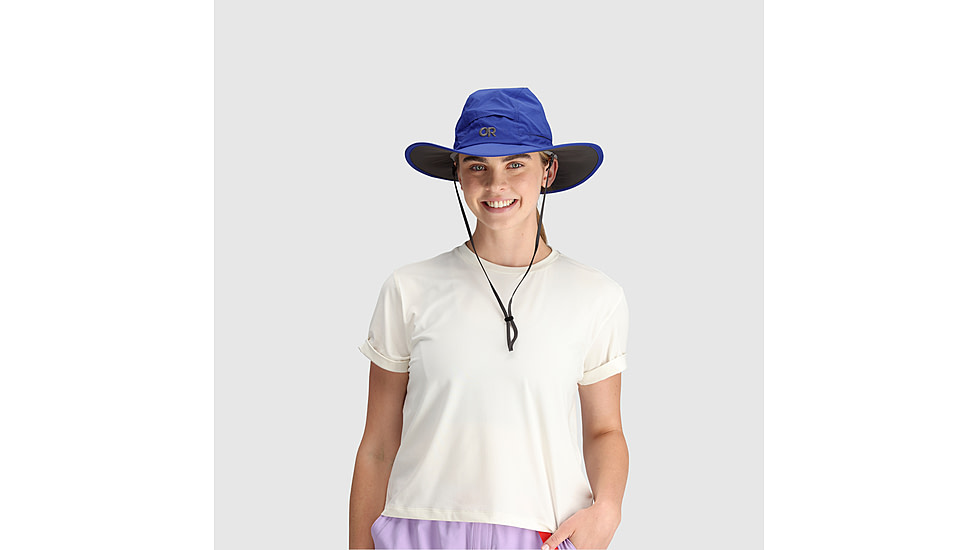 Outdoor Research Sunbriolet Sun Hat, Topaz, XL, 2434412452009