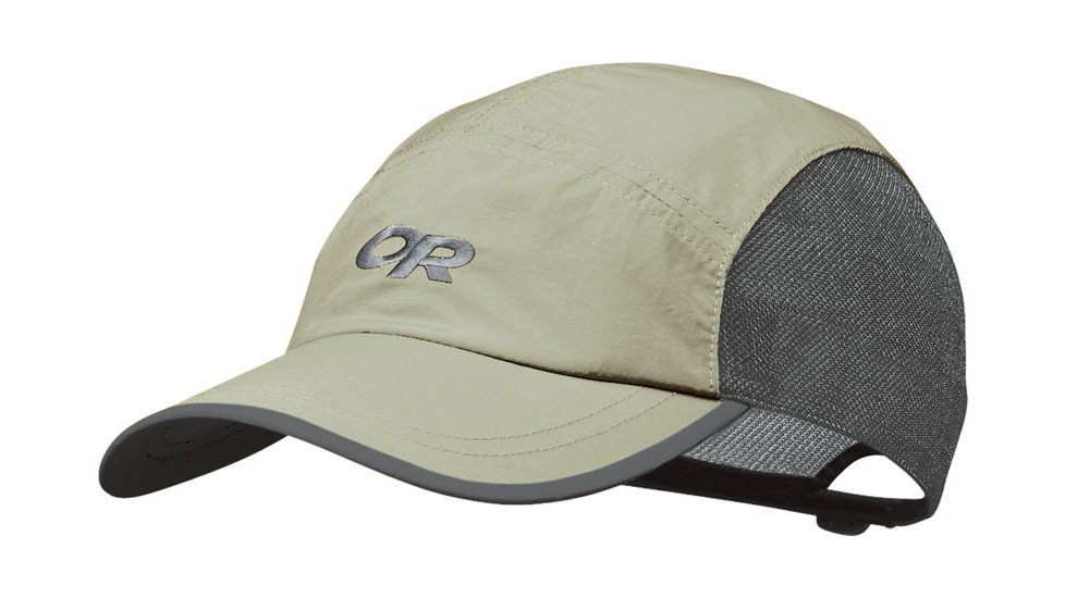 Outdoor Research Swift Cap - Unisex, Khaki/Dark Grey