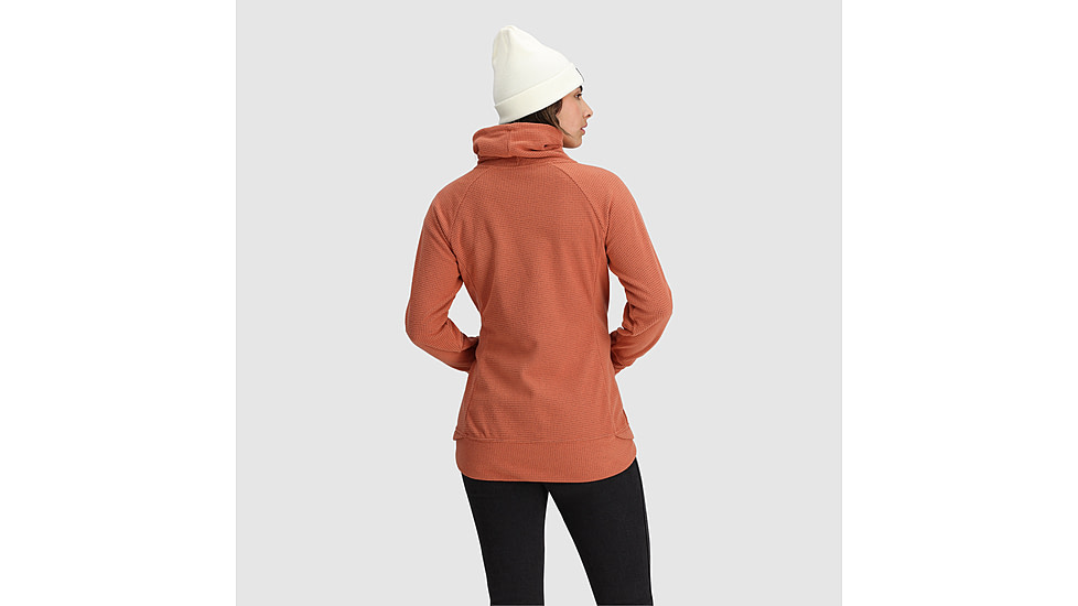 Outdoor Research Trail Mix Cowl Pullover - Womens, Cinnamon, Extra Small, 2744412451005