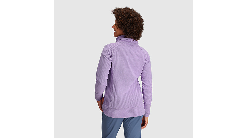 Outdoor Research Trail Mix Cowl Pullover - Womens, Lavender, Medium, 2744410320007