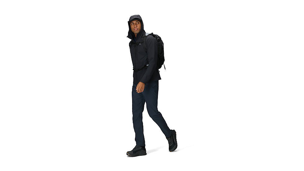 Outdoor Research Ultima Softshell Hoodie - Mens, Black, Small, 3224080001-S