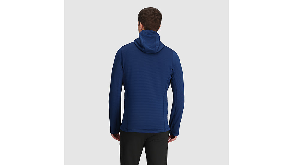 Outdoor Research Vigor Grid Fleece Full Zip Hoodie - Mens, Cenote, S, 3005032650006